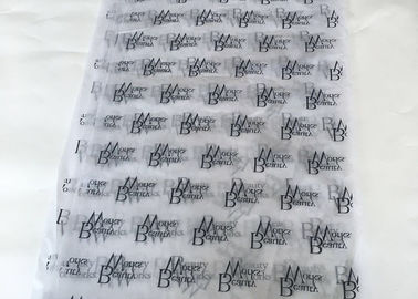 चीन सफेद रंग ऊतक लपेटन कागज काला लोगो मुद्रित इको - दोस्ताना एसिड - मुफ़्त फैक्टरी