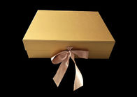 गोल्डन पेपर फोल्डिंग चुंबकीय पैकेजिंग उपहार बॉक्स हेयर विग के लिए मुश्किल है आपूर्तिकर्ता