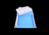 प्रसाधन सामग्री Foldable पैकिंग बॉक्स, Collapsible आंतरिक समर्थन व्हाइट फ्लैट उपहार बॉक्स आपूर्तिकर्ता