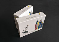 ढक्कन बुकलेट पुस्तकें पैकेजिंग स्लाइडिंग दराज के साथ रंगीन पैटर्न मुद्रण कठोर बॉक्स आपूर्तिकर्ता