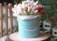 पेपरबोर्ड गोल फूल बॉक्स गुलाब फूल गुलदस्ता गर्म मुद्रांकन फैंसी इको - दोस्ताना आपूर्तिकर्ता