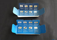 स्किन केयर उत्पादों के लिए छोटे फ्लैट पैक बिजनेस कार्ड गिफ्ट बॉक्स, गिफ्ट वाउचर बॉक्स आपूर्तिकर्ता