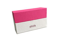 गुलाबी रंग के साथ गरम मुद्रांकन चुंबक उपहार बॉक्स पैकेजिंग बनावट सतह आपूर्तिकर्ता