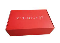 लक्जरी रेड पेपर गिफ्ट बॉक्स, हैट्स / सजावट पैकिंग के लिए नालीदार पैकेजिंग बॉक्स आपूर्तिकर्ता