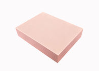 सुरुचिपूर्ण गुलाबी ढक्कन और बेस बॉक्स, एल्बम के लिए अनुकूलित आकार कार्डबोर्ड गिफ्ट बॉक्स आपूर्तिकर्ता