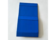कपड़े परिधान पैकेजिंग के लिए शुद्ध डार्क ब्लू कलर फोल्डिंग गिफ्ट बॉक्स आपूर्तिकर्ता