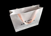 Foldable कस्टम मुद्रित बैग, रिबन हैंडल लक्जरी के साथ बुटीक शॉपिंग बैग आपूर्तिकर्ता
