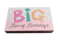 कस्टम डिजाइन बुक आकार का बॉक्स रंगीन हस्तनिर्मित उपहार पैकेजिंग लड़कियों की पोशाक के लिए आपूर्तिकर्ता